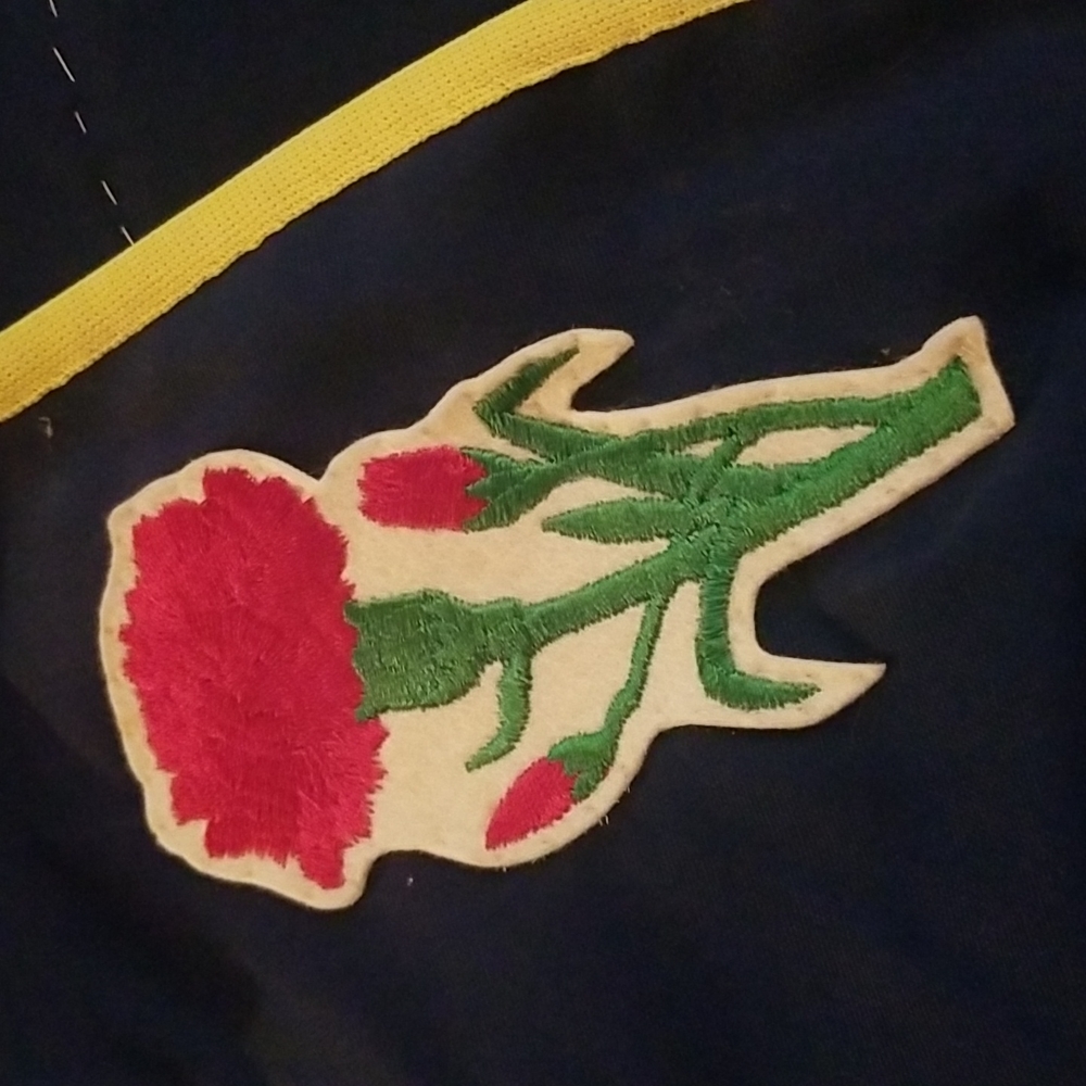 Vintage 70's carnation patch